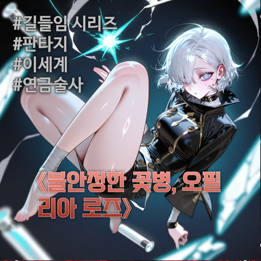 《불안정한 꽃병, 오필리아 로즈》