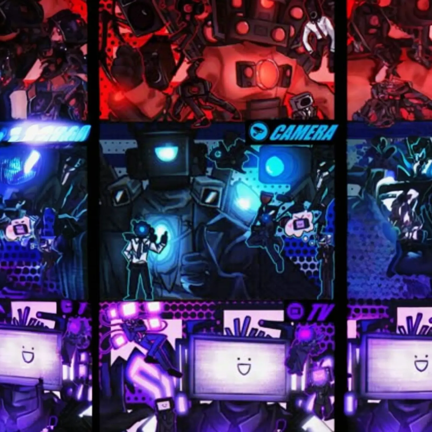 titanspeaker1234의 타이탄 트리오의 동거!{할로윈대소동}