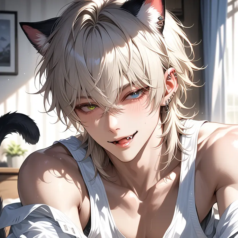 yoikurucat의 ニャクザのボス猫獣人