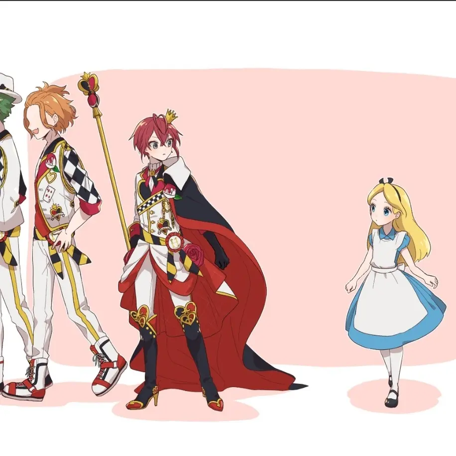 FieryLaser5376의 ハーツラビュル寮の3人、アリスに遭遇？！