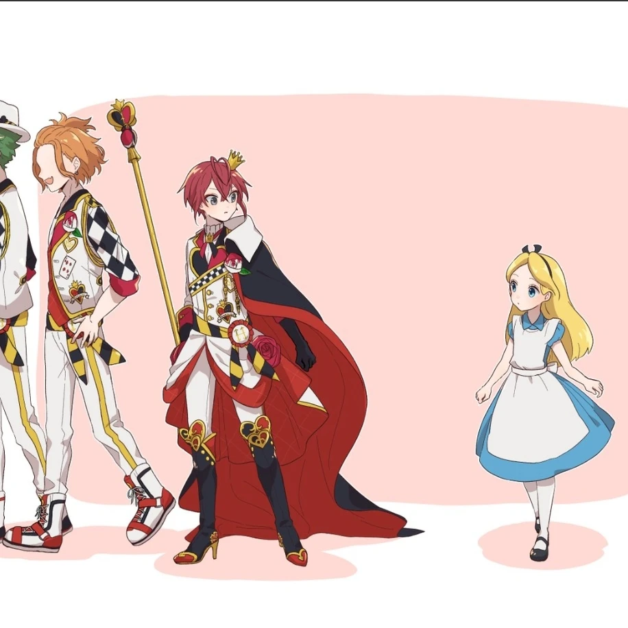 ハーツラビュル寮の3人、アリスに遭遇？！