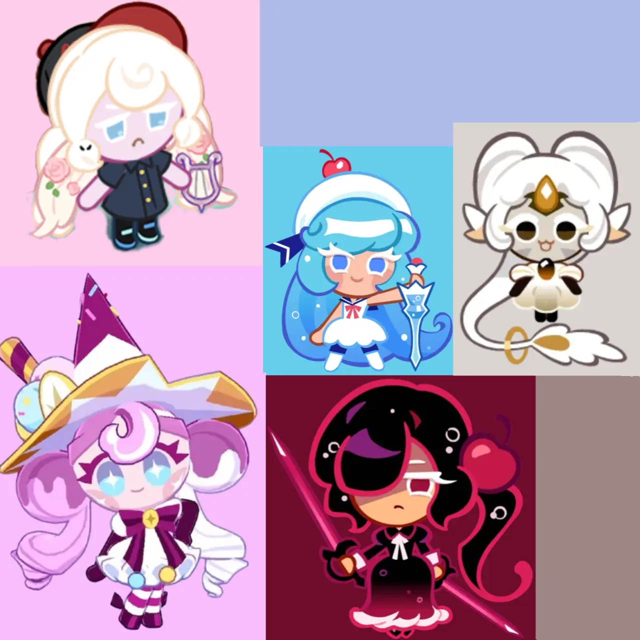 vldzlvkdl의 빌런 쿠키들과 선역 쿠키들