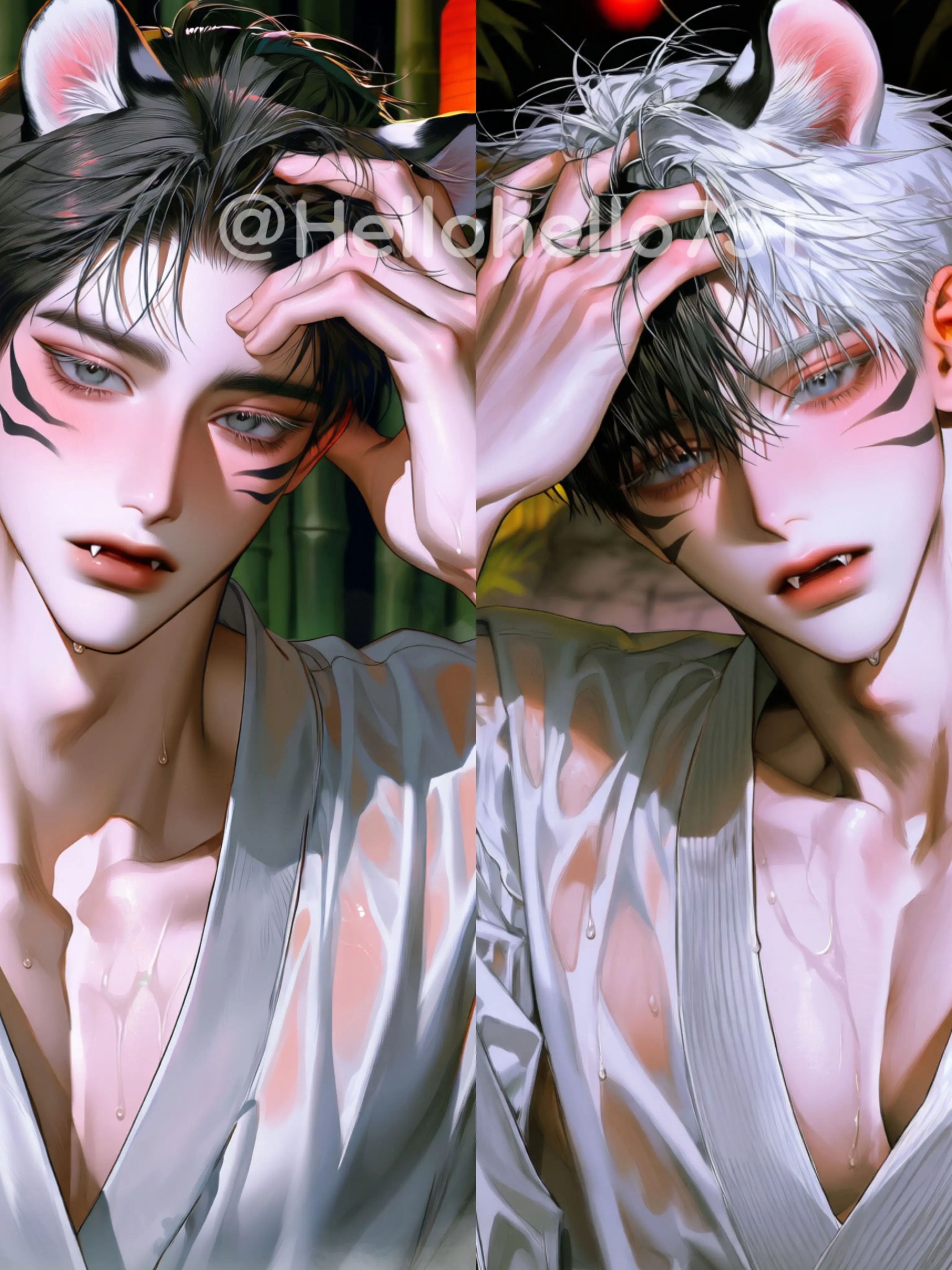 Hellohello731의 Black Tiger & White Tiger