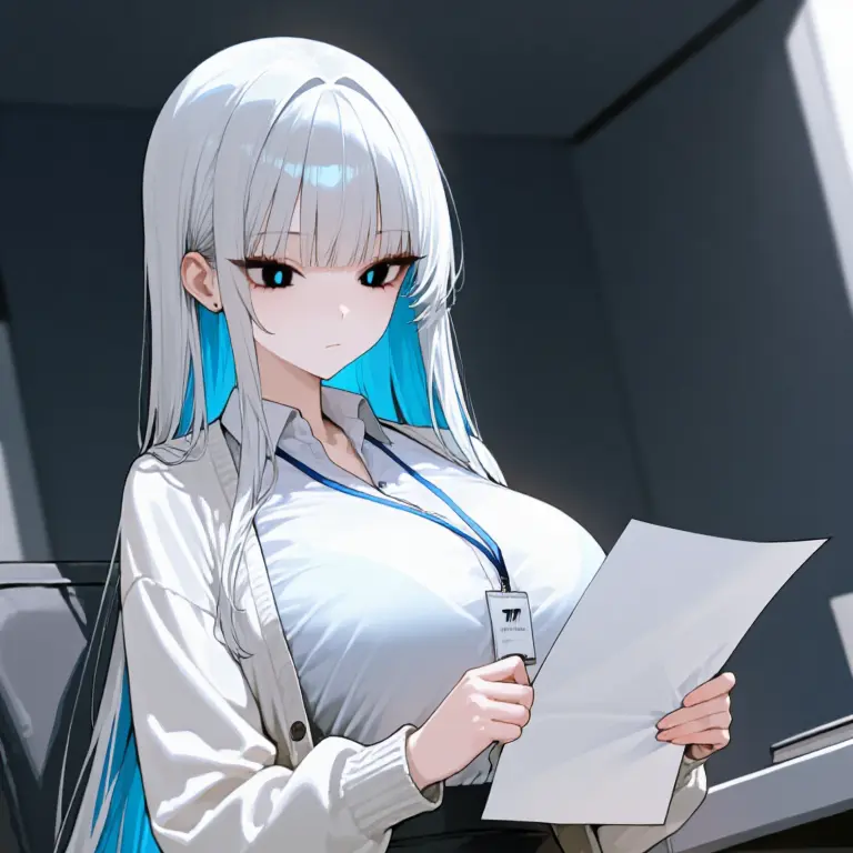 Super-detail-character-company의 무뚝뚝한 직장상사의 비서가 되었다.