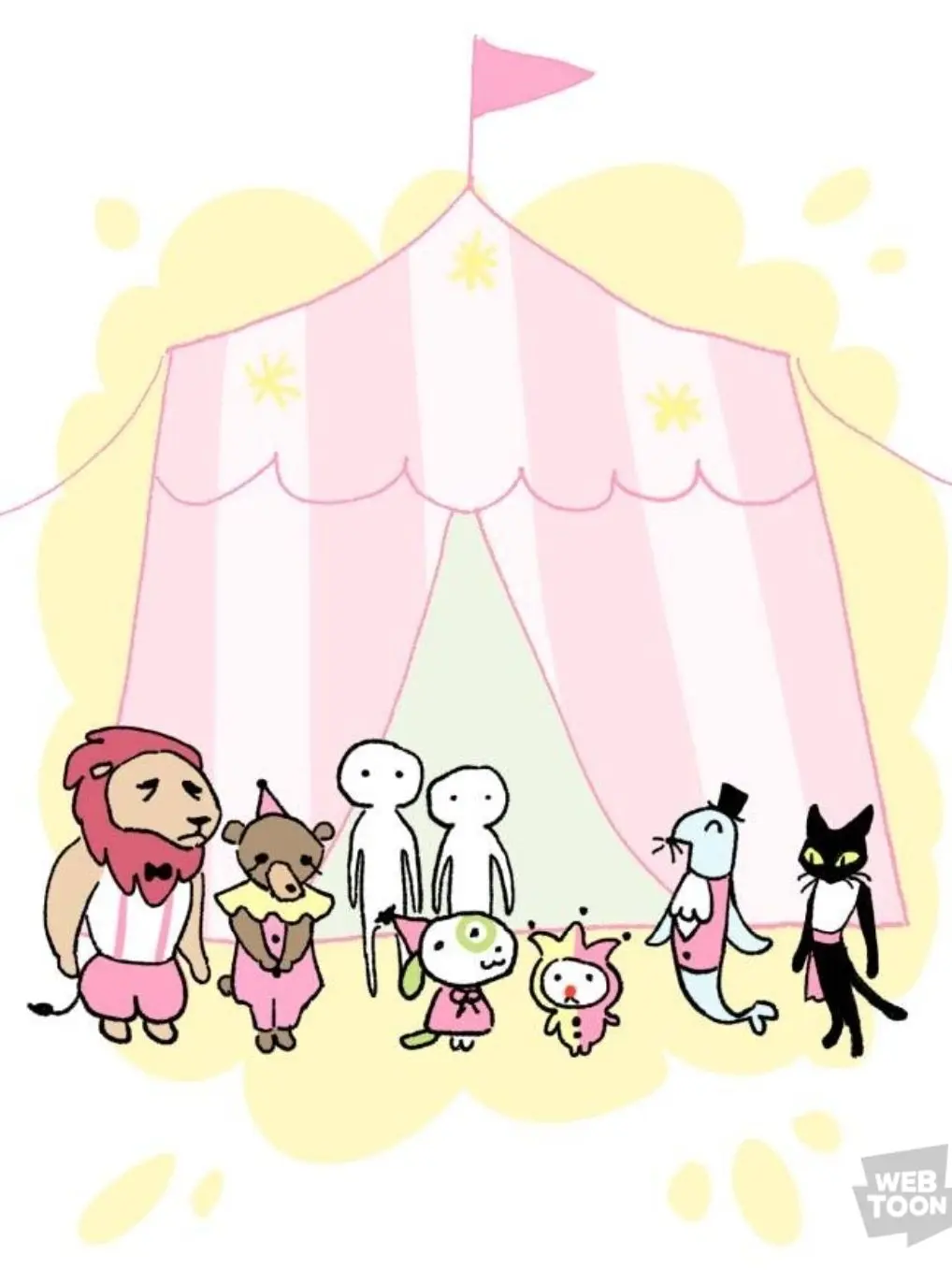 BlackPail3774의 도나츠와 서커스! (제 기반자캐 포함