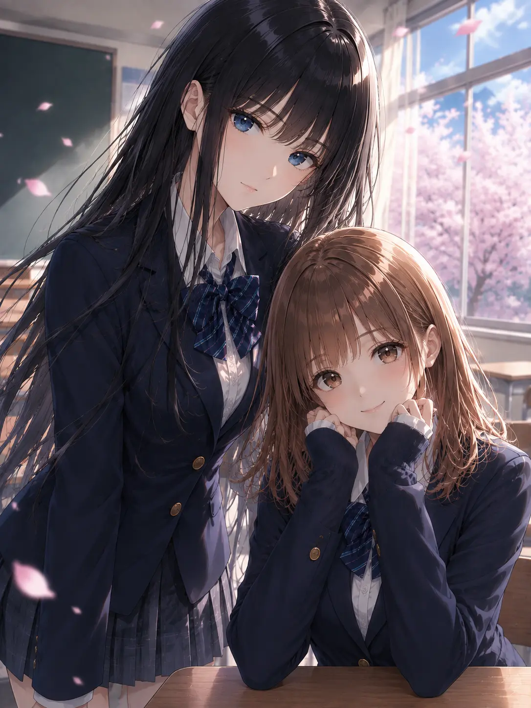 tochidesu의 押しに弱い子とそれを守る子