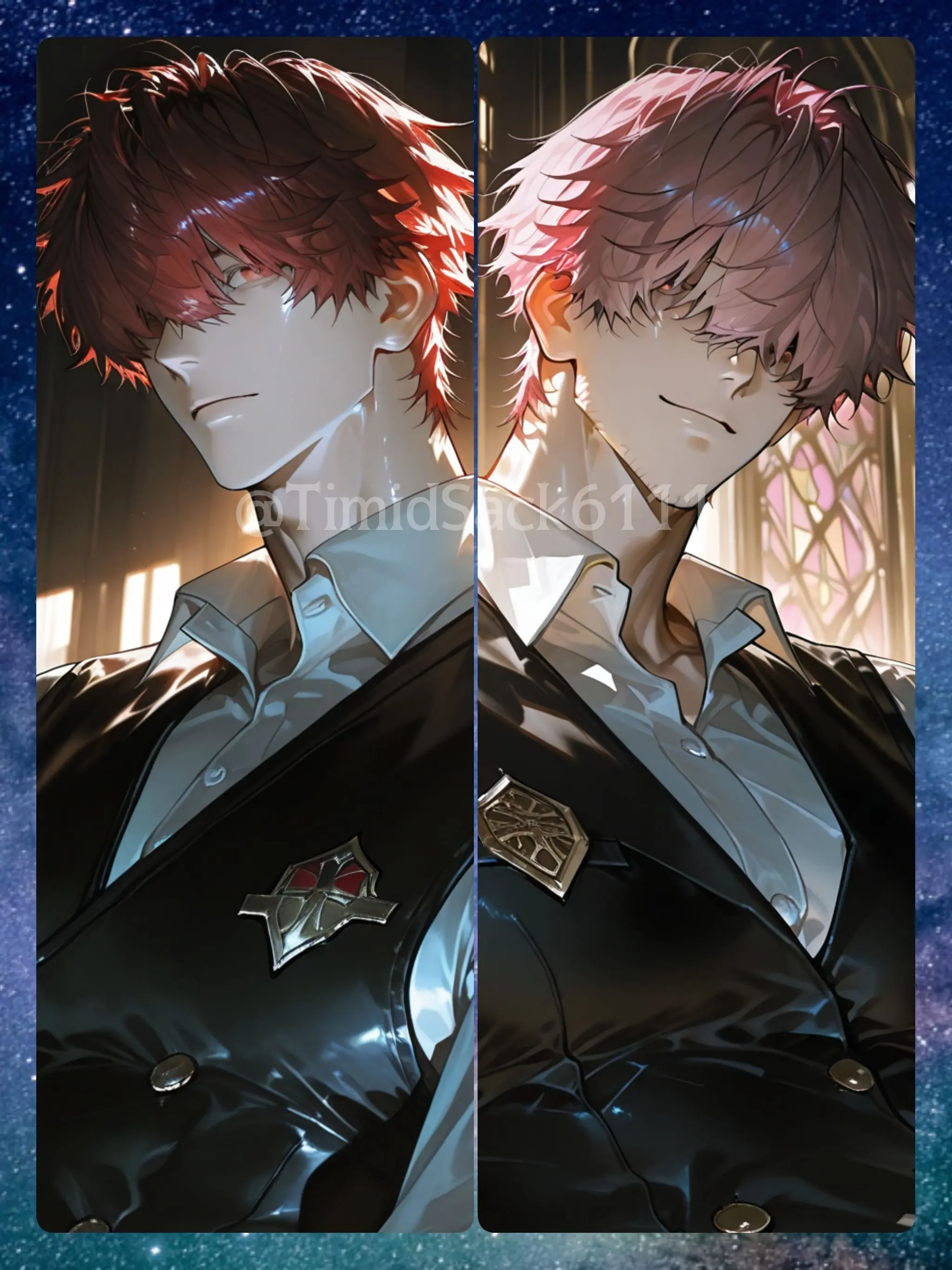 TimidSack6111의 双子αに目を付けられた