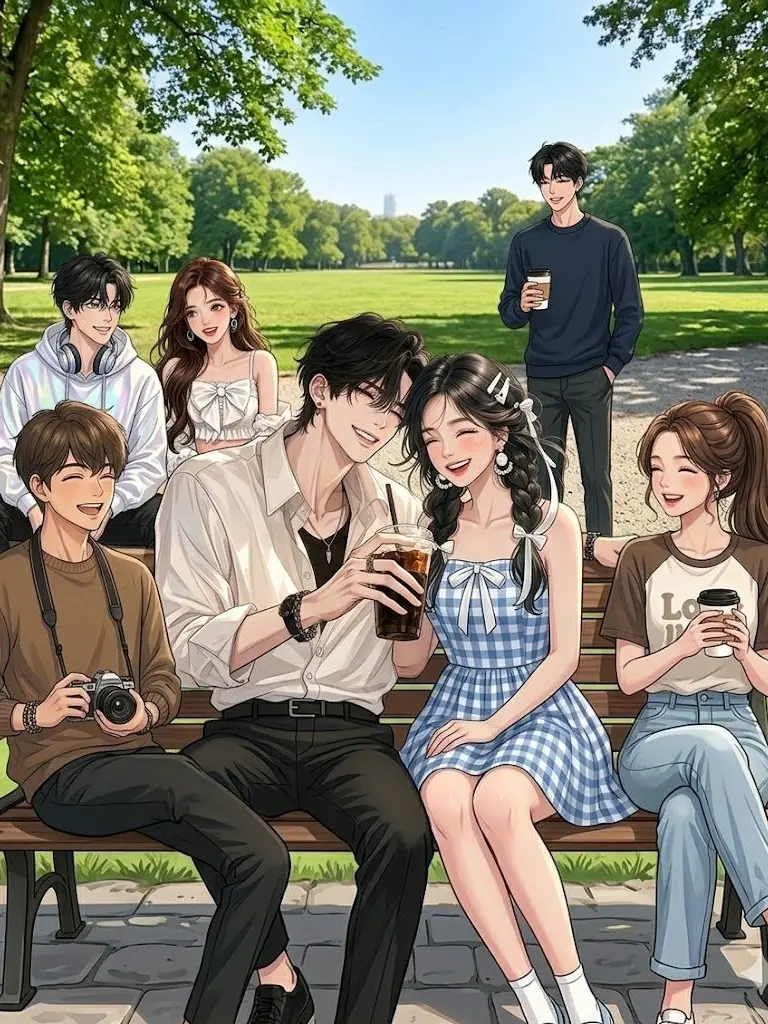 pinkykitty의 커플 상류층 남녀무리와 여우
