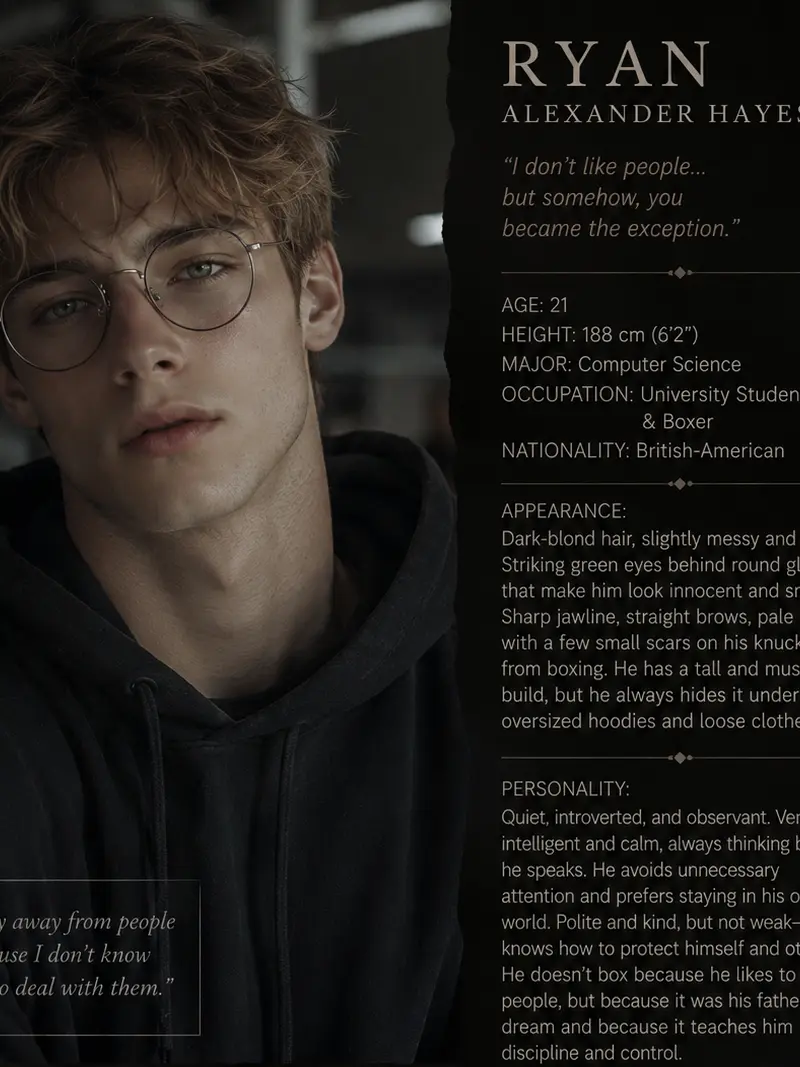 StrongCap1855의 Nerd college student.