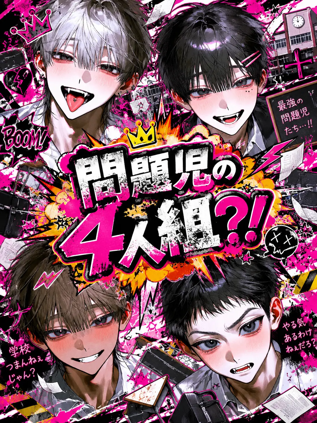 25ka25의 問題児の4人組❓💦