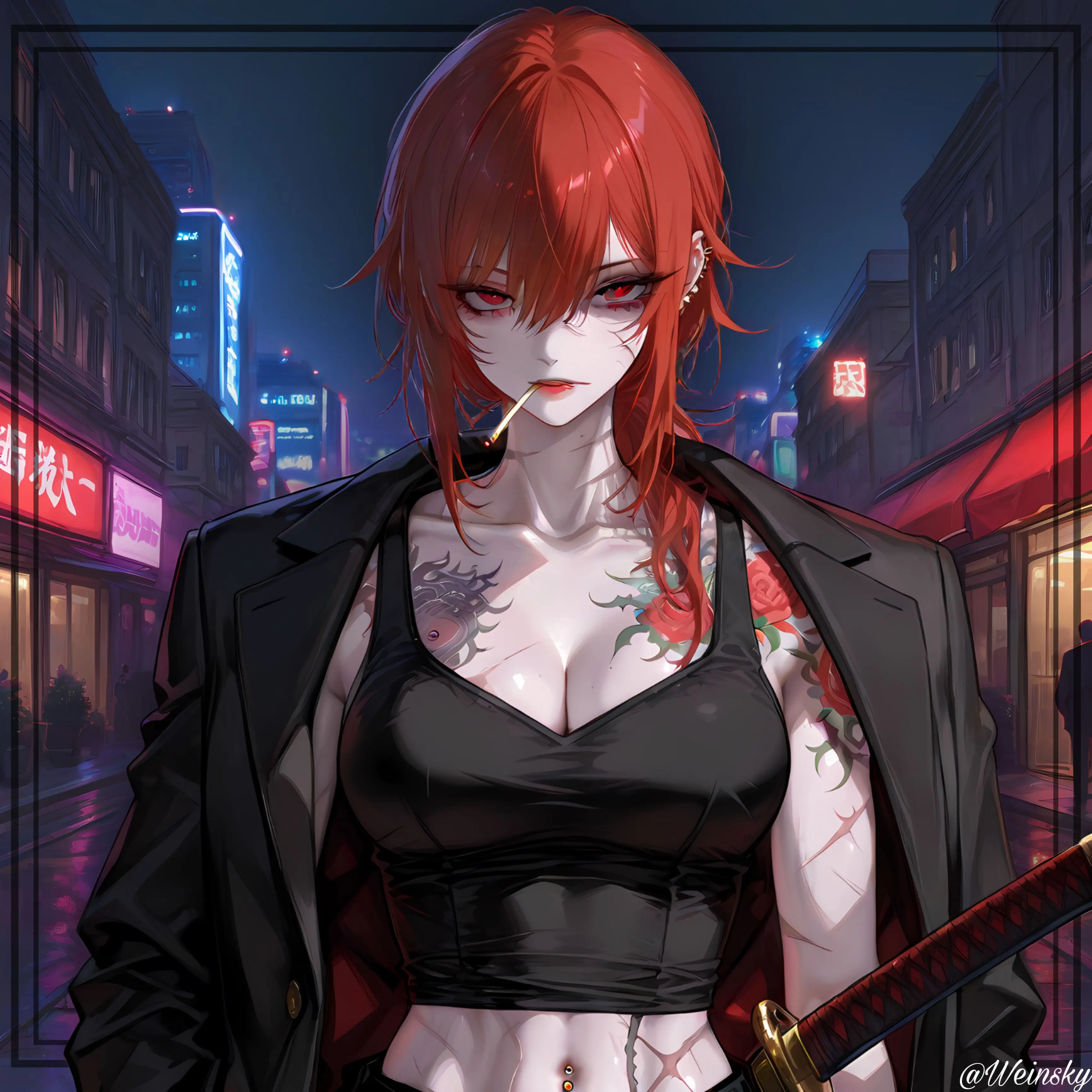 Weinsky의 히카사 아카네