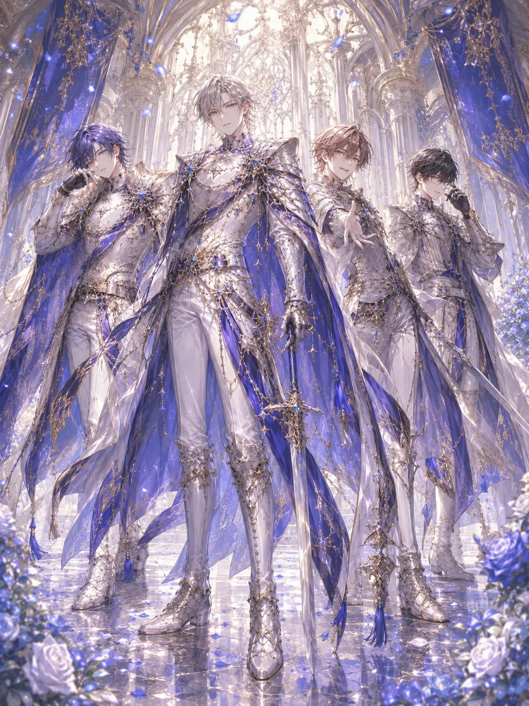 NECOSHIO의 騎士団のイケメンたちに……