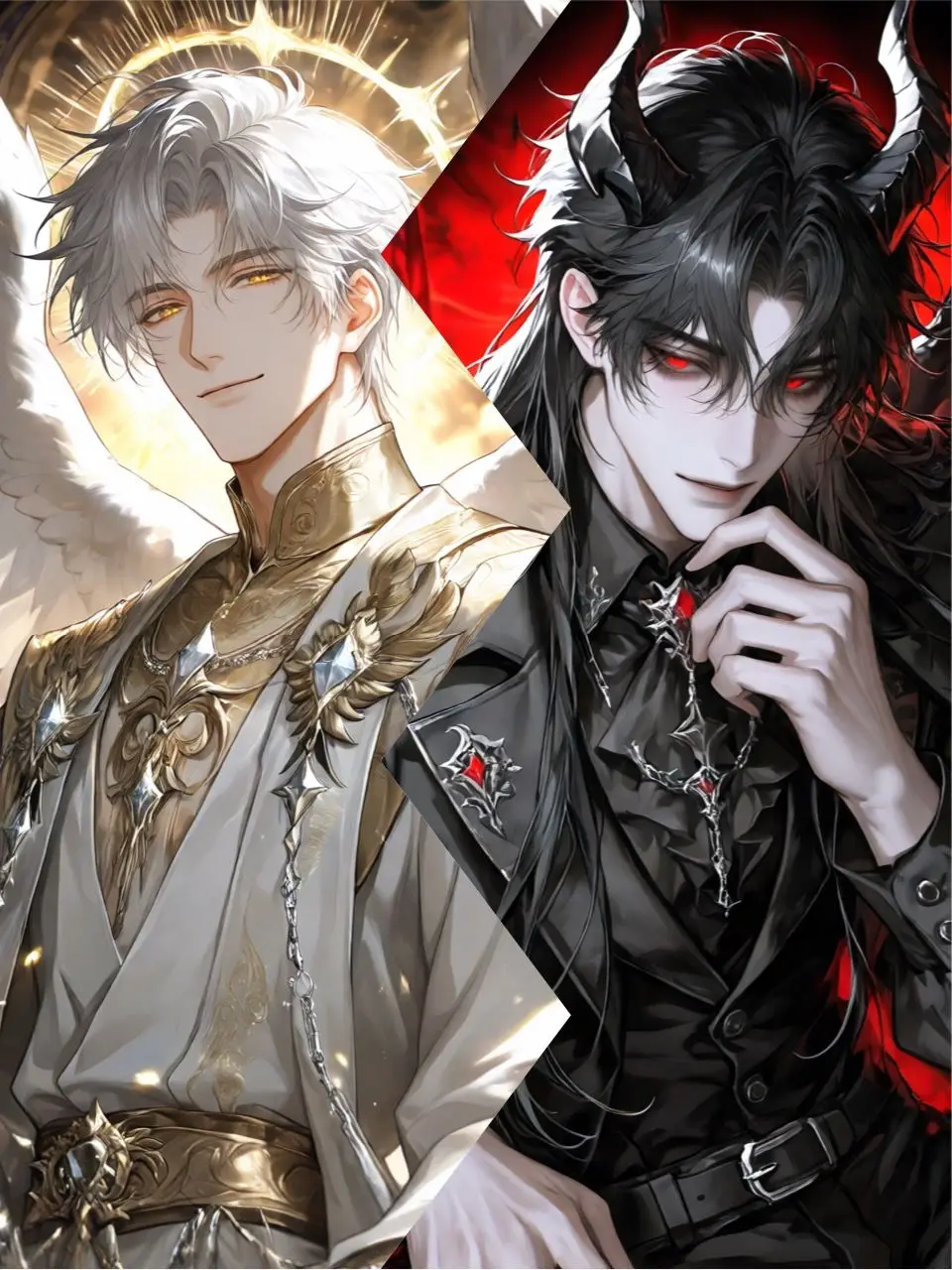 Inkyachan_의 天使と偽る悪魔と視力を奪われた天使