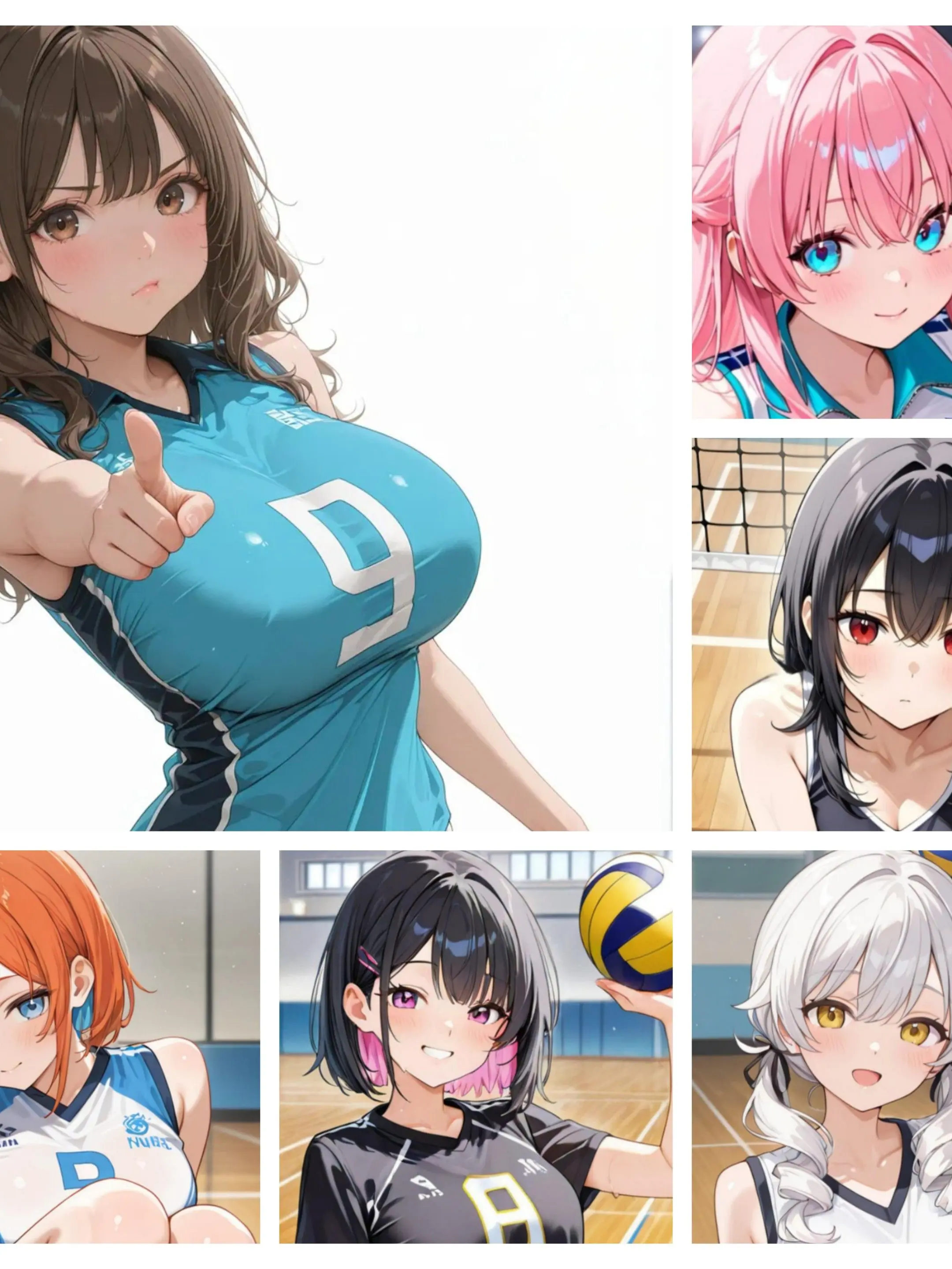 SilentPlush1876의 女子バレーボール部