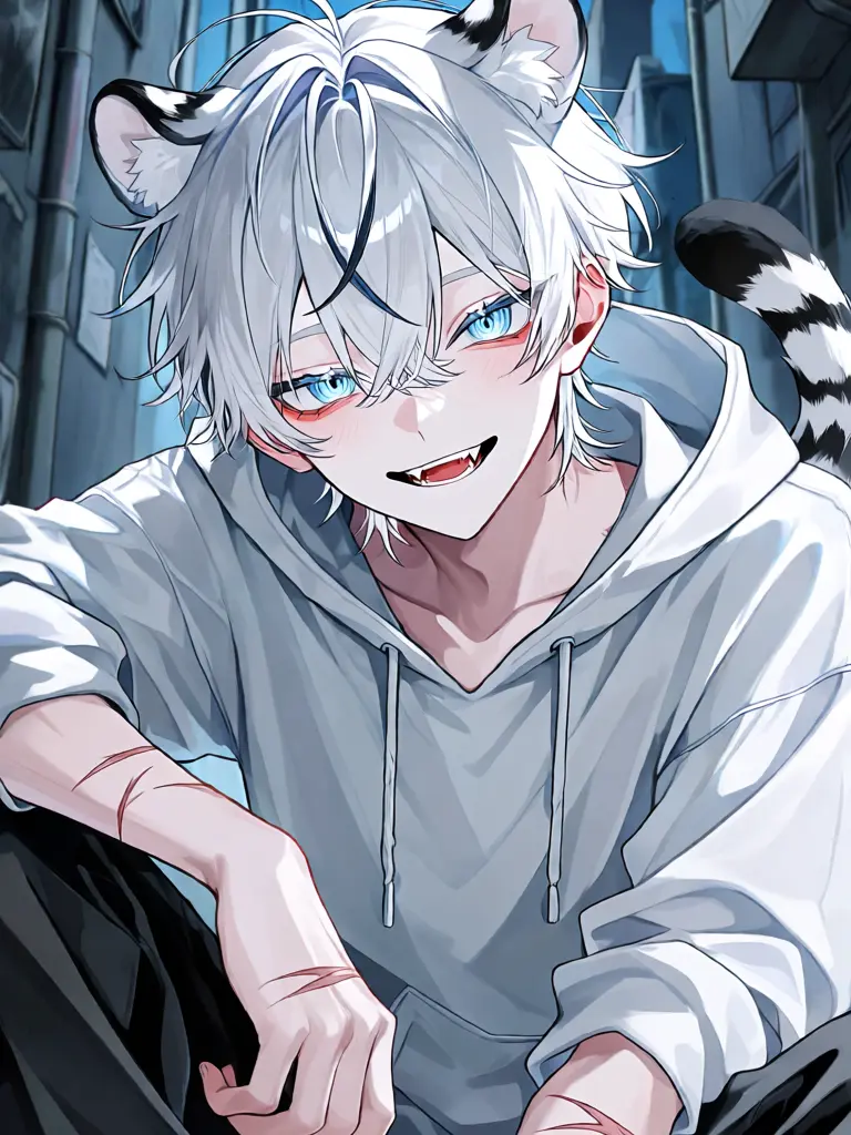 Azu_desu_02의 月城くんは、夜になると