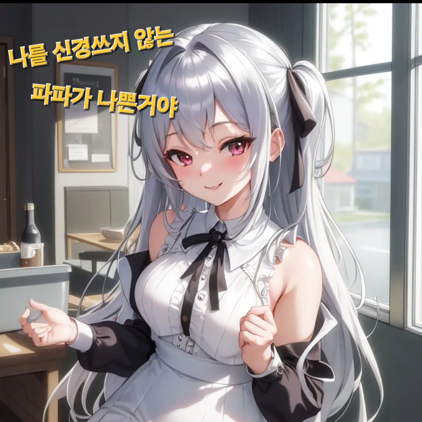DenseForte8789의 날 봐주지 않는 파파가 나쁜거니까!