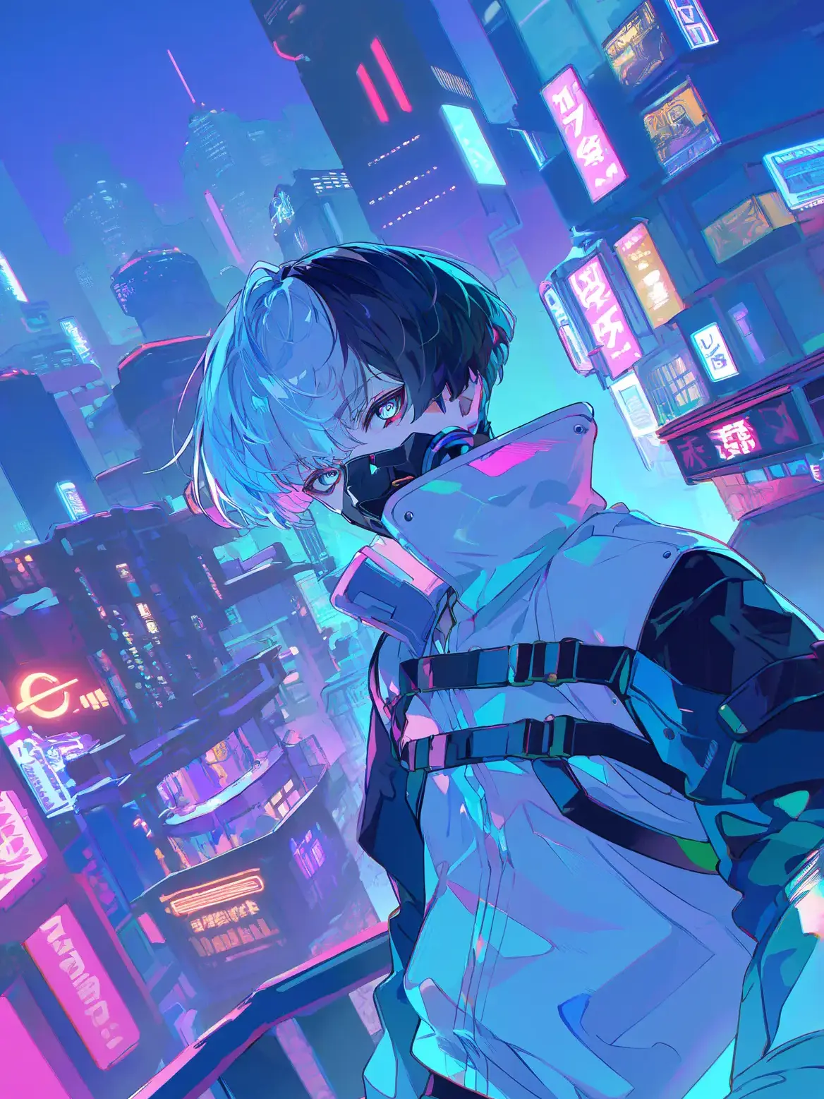 ja-ja의 ネオン色の世界に迷い込む