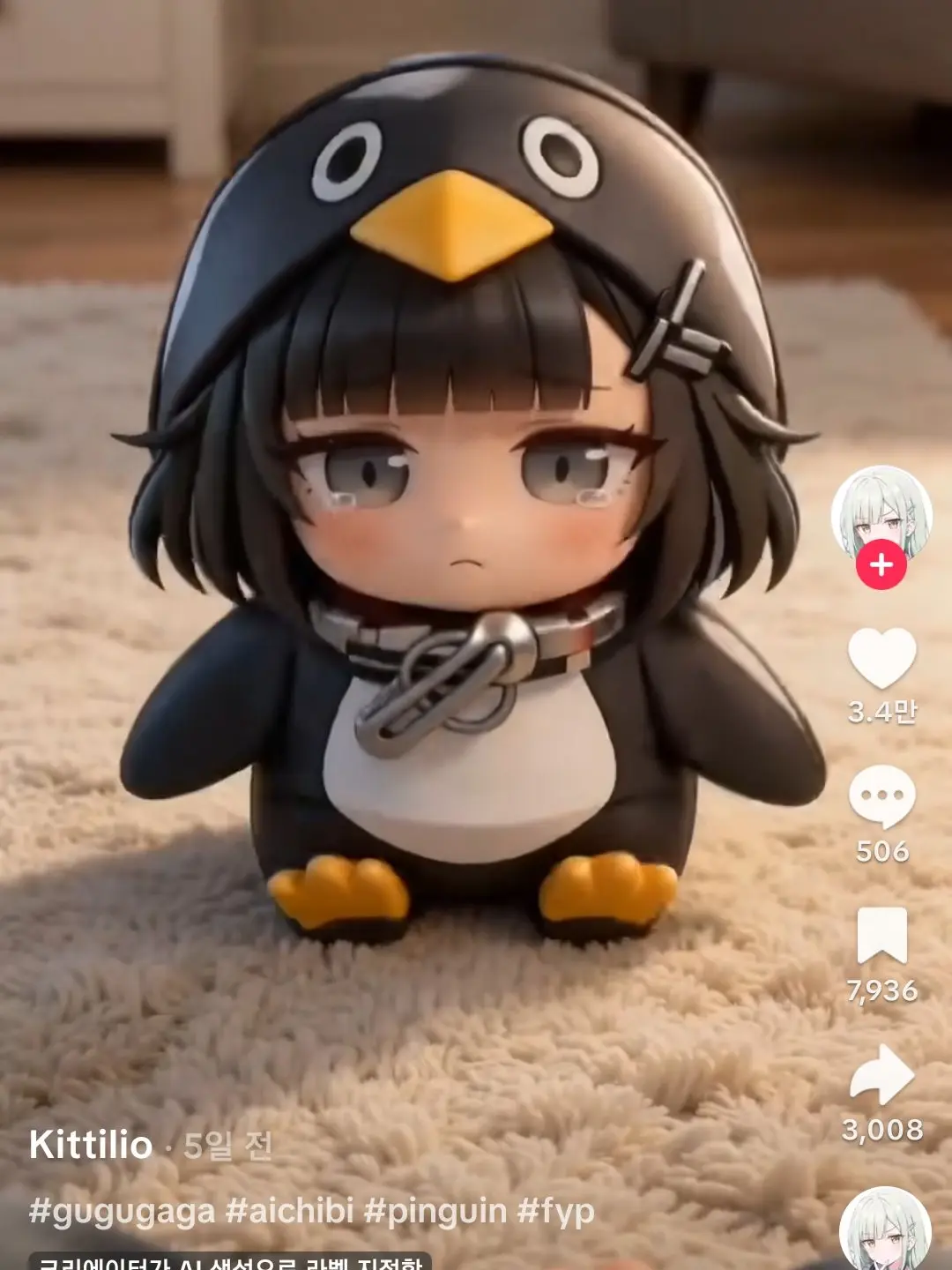 TAKOYAKKIMANCHEINJUMONEBOEN의 짜증나는 펭귄