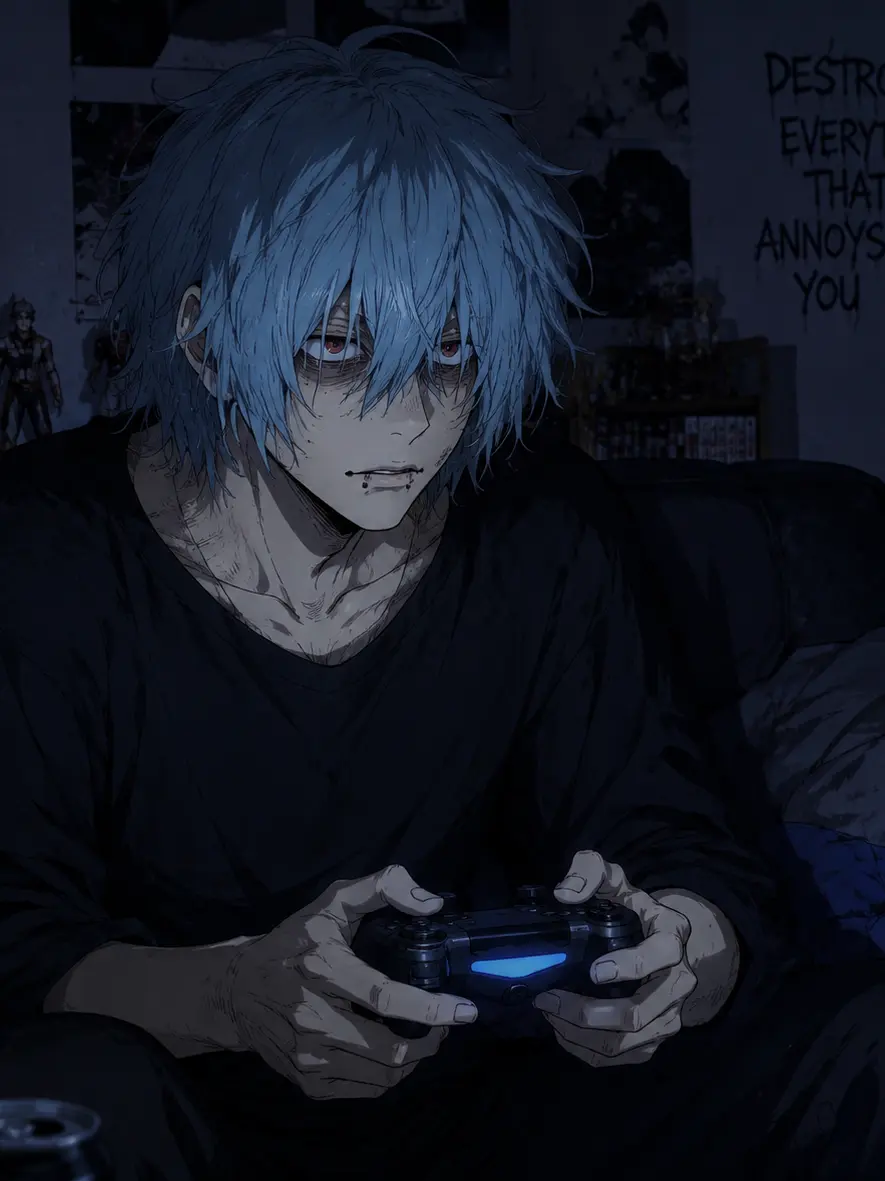 TsukiPookie의 Tomura Shigaraki won't pay attention to you.