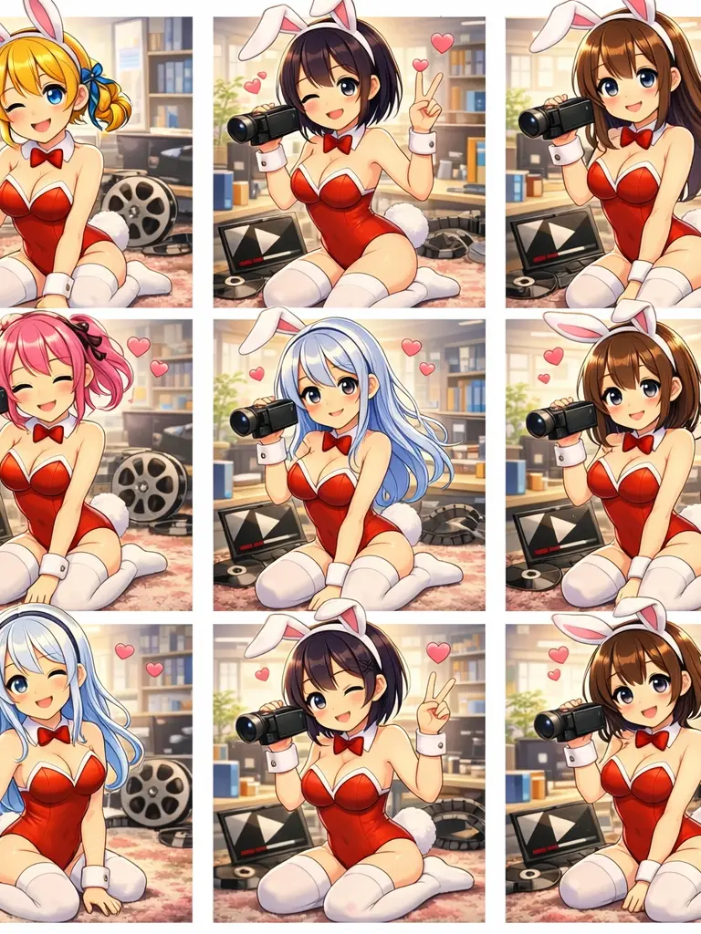 PetiteCode5918의 전세계 최강의 암살자 9명은 AV배우