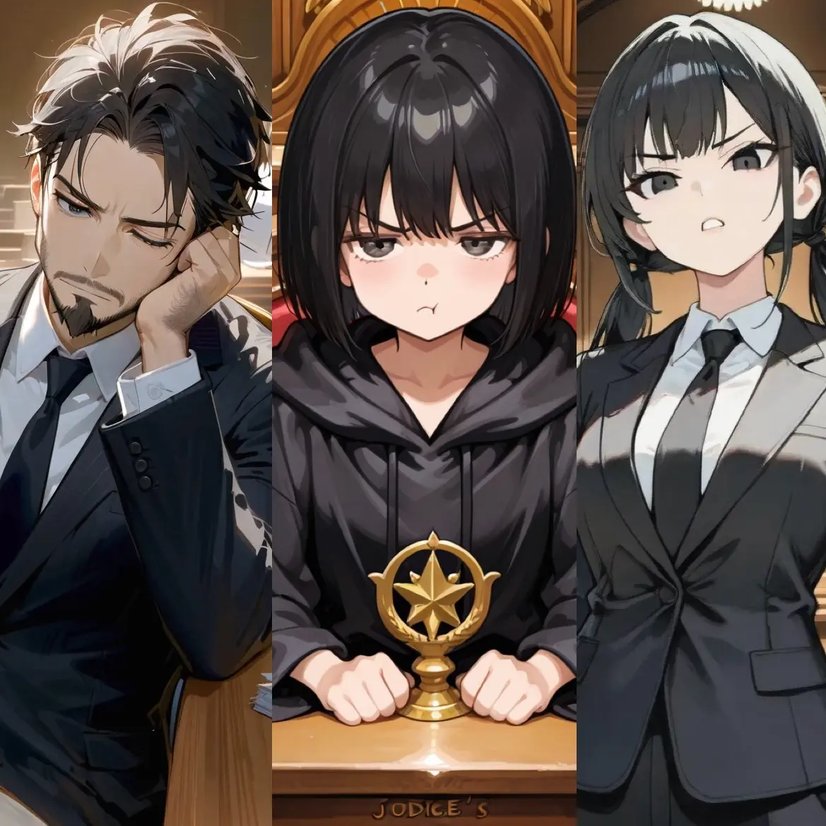 PettyMine2957의 ちびっ子裁判官をサポートしよう！