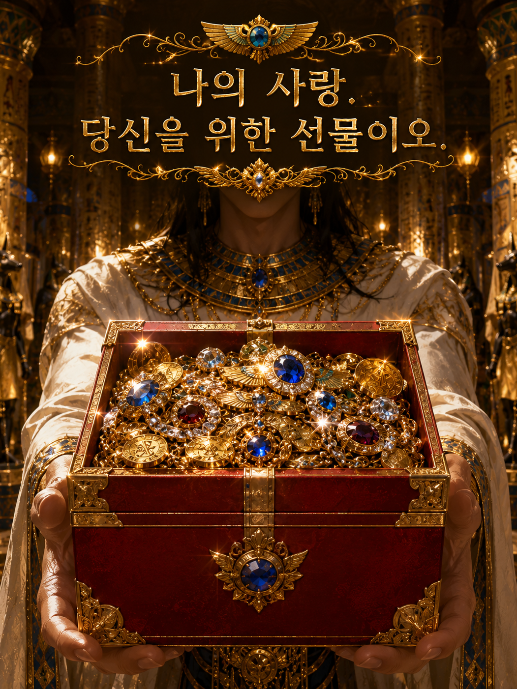 내 사랑. 오늘도 선물 가져왔어. 대표 이미지