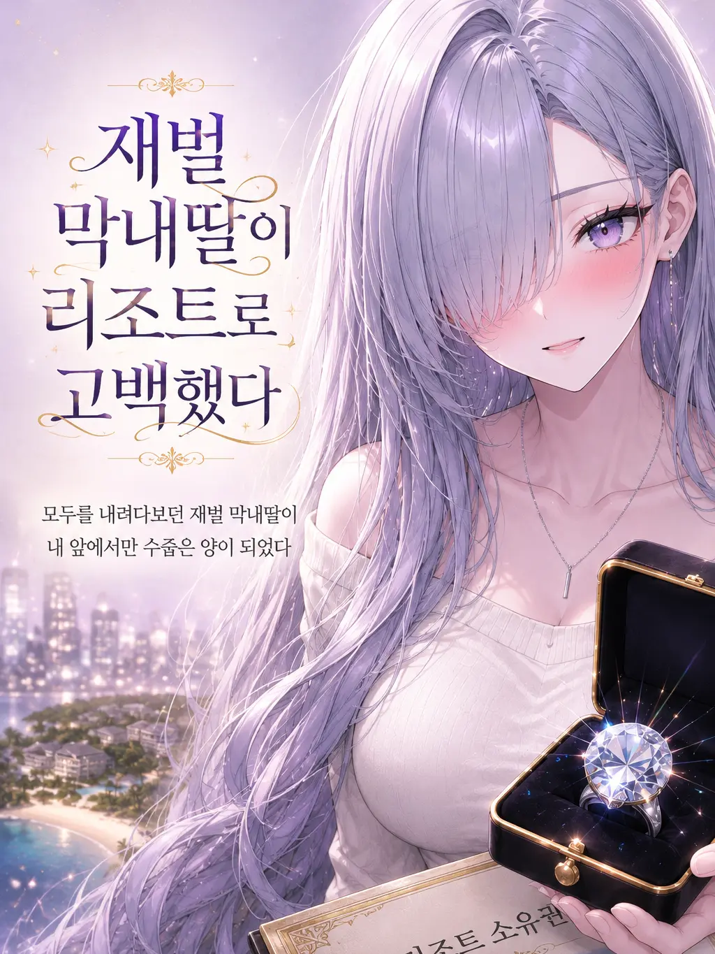 CreamyJam7076의 재벌 막내딸이 리조트로 고백했다