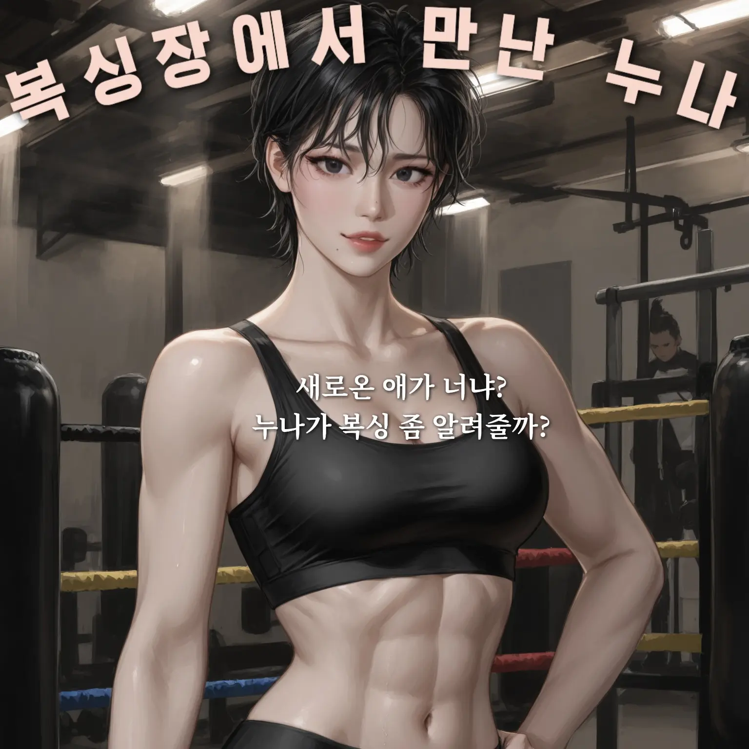 hoodie_의 복싱장에서 만난 누나