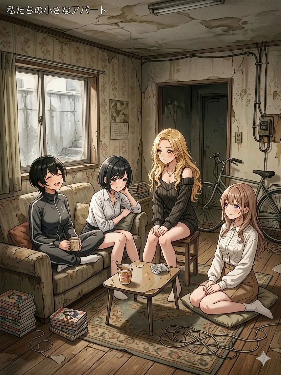 NumbSound3046의 立ち退き拒否！ボロアパートの居座り女子達
