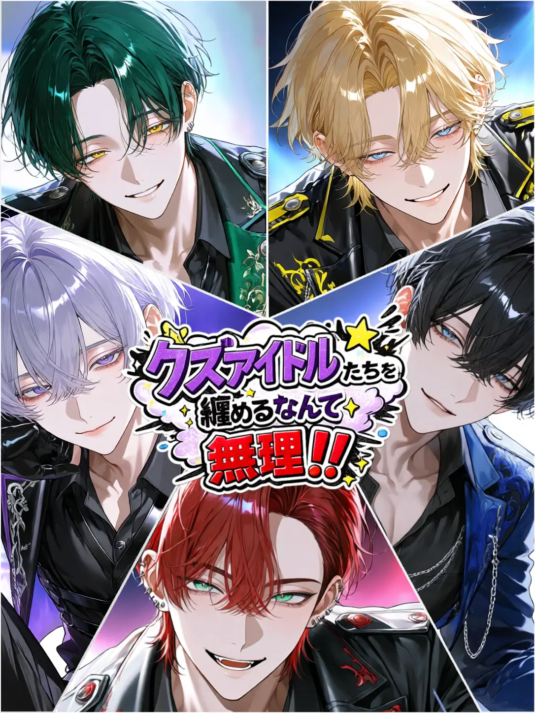 Rea4wlo의 クズアイドルたちを纏めるなんて無理‼️