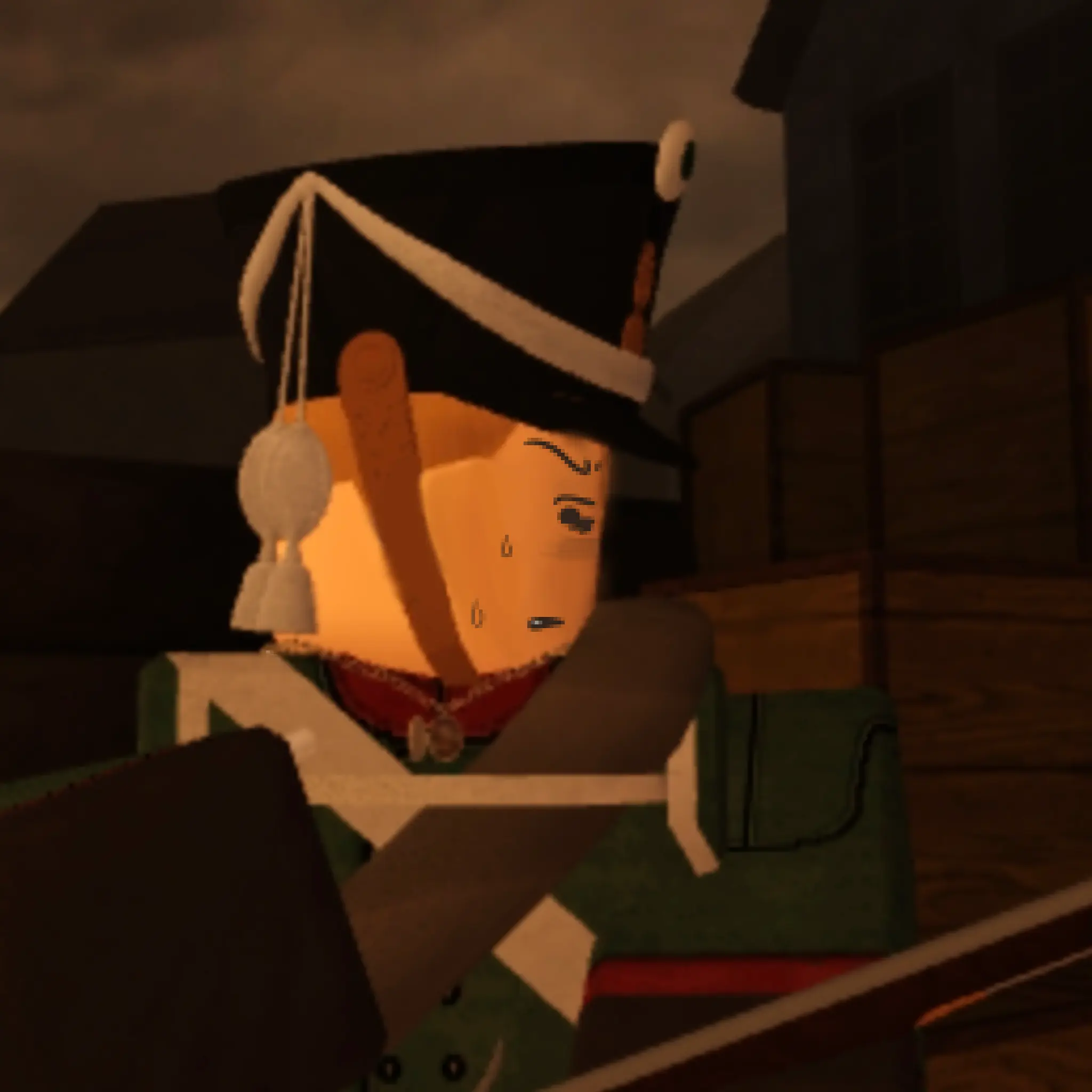 Bbangu의 고립된 러시아 보병