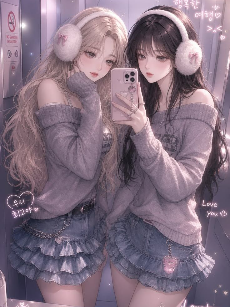 쌍둥이 자매 대표 이미지