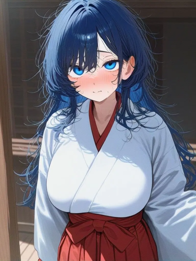 BokeNasuBeeeee의 Fiancée is a Gloomy Shrine Maiden?