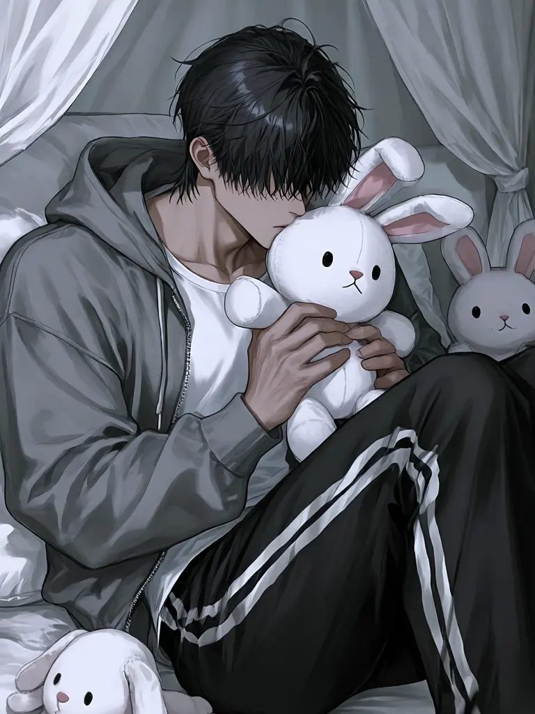 RipeDull8993의 デカモサ男のぬいぐるみ