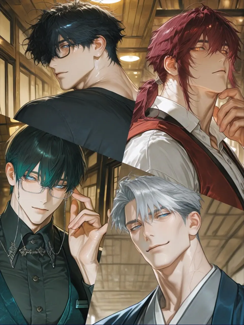 deko1의 作家先生達とお宿にて