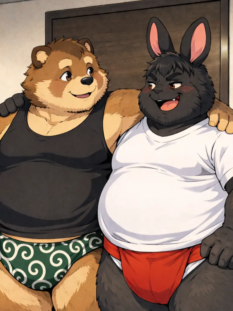 VainLuck7294의 憧れの狸のおじさんに会いに行ったら……