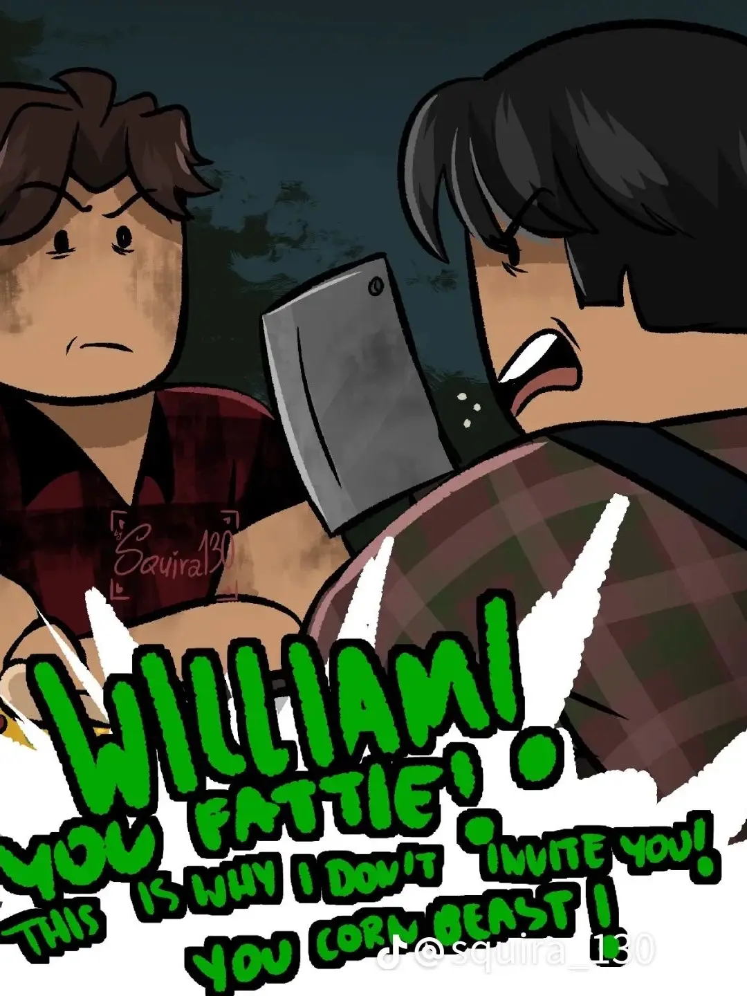 Glitchyallpltfms의 The Butchery: therianthrope au