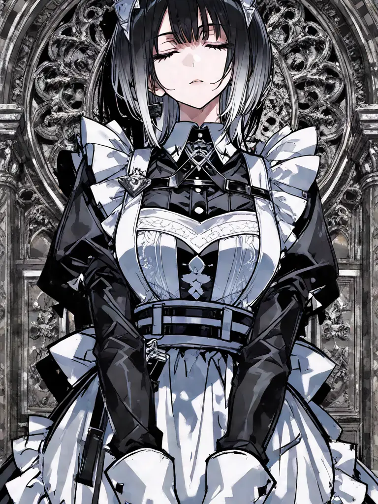 Solo_llna571의 裏社会のメイド『黒狼』