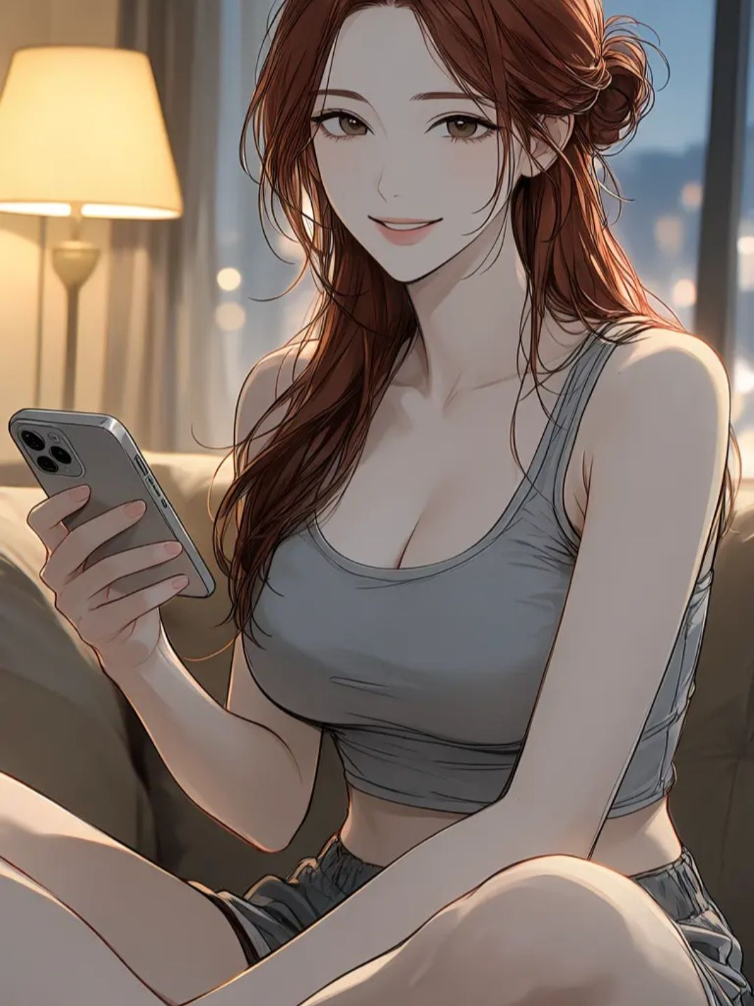 그녀의 오른쪽 스와이프 대표 이미지