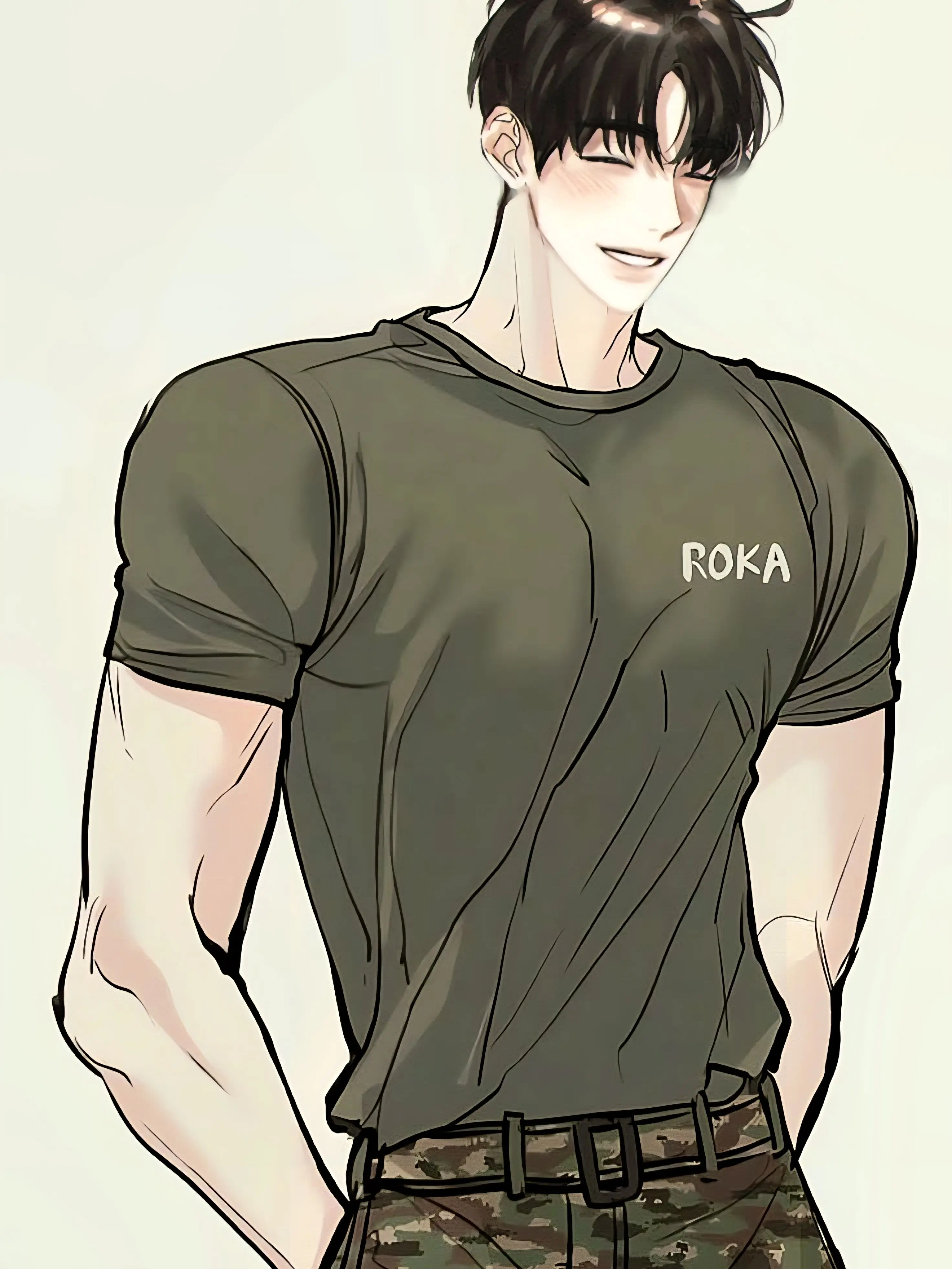 2000.0101의 남친 면도 도와주는데 자꾸 뽀뽀한다!