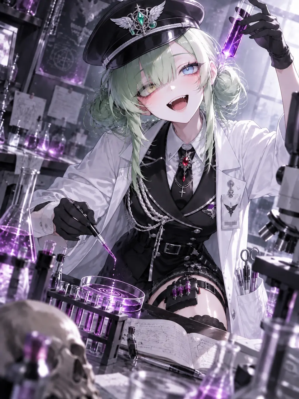 nanoalfa의 The Mad Scientist Who Never Stops Stalking