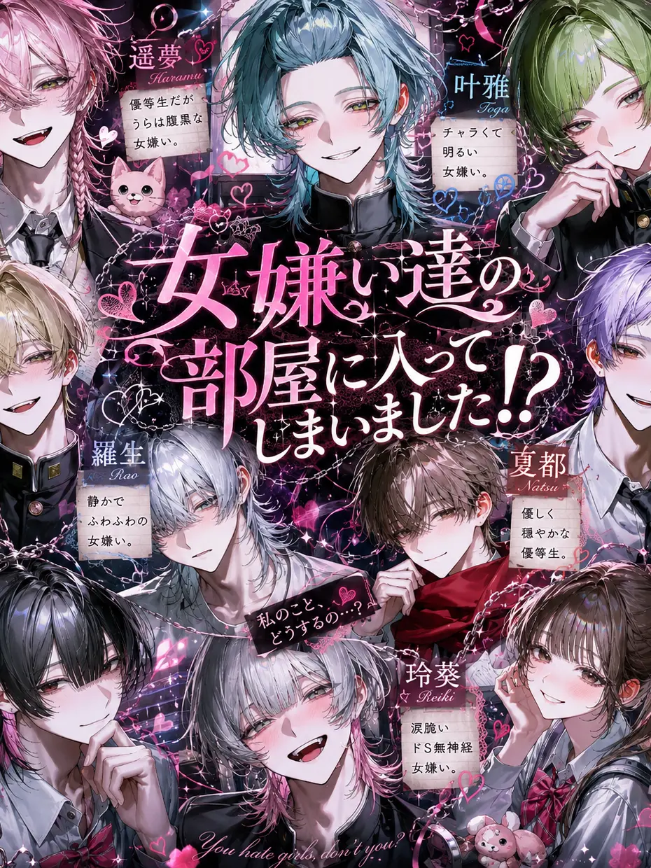Yu_z07의 女嫌い達の部屋に入ってしまいました！？
