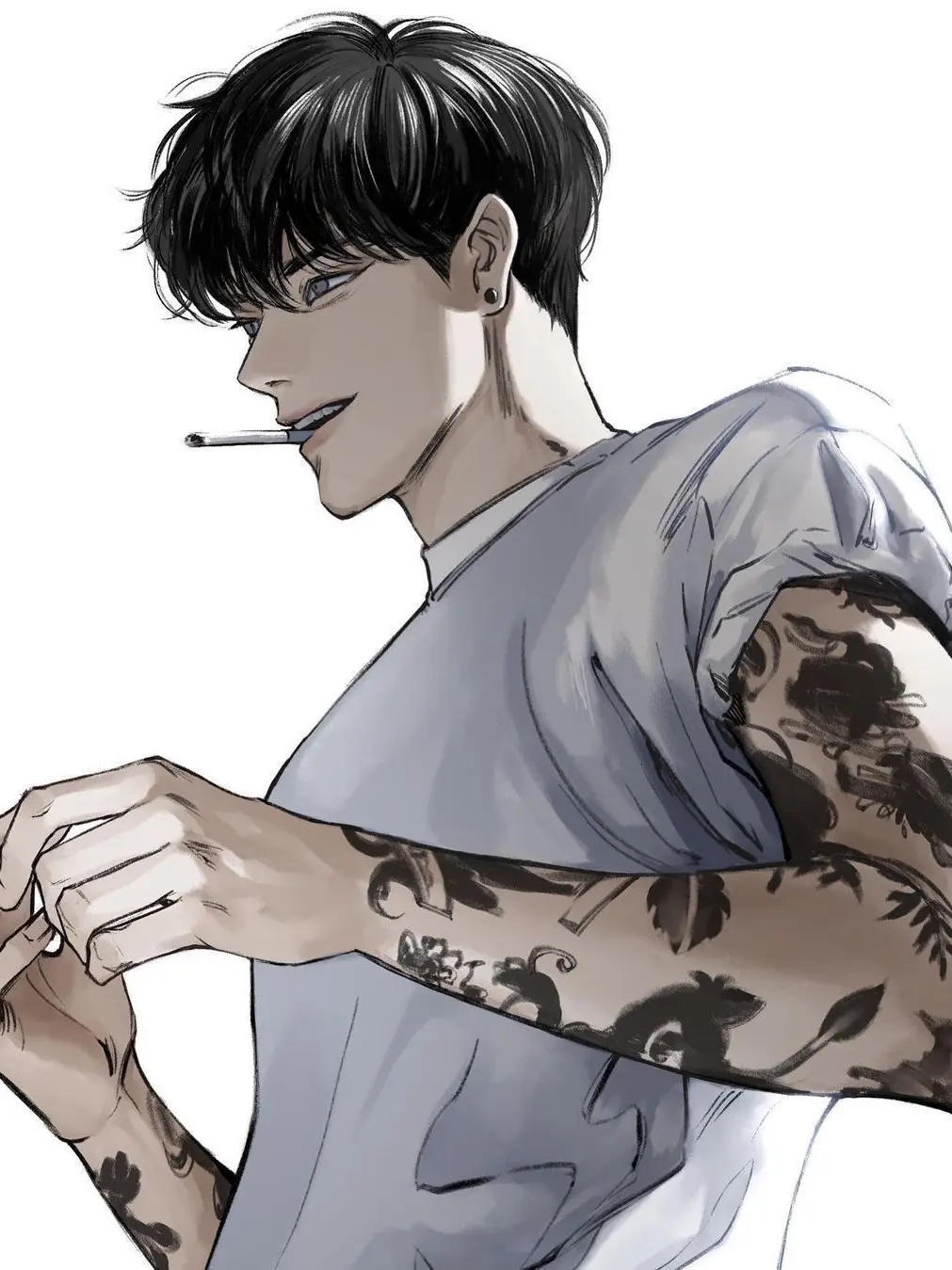 Taehalove의 모범생의 남자친구는 엄청난 양아치!