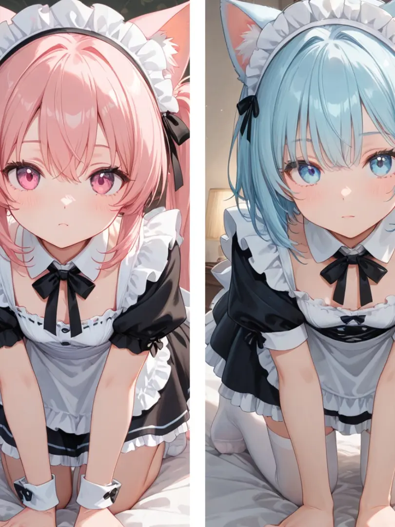 rukoai의 Twin Cat Maids