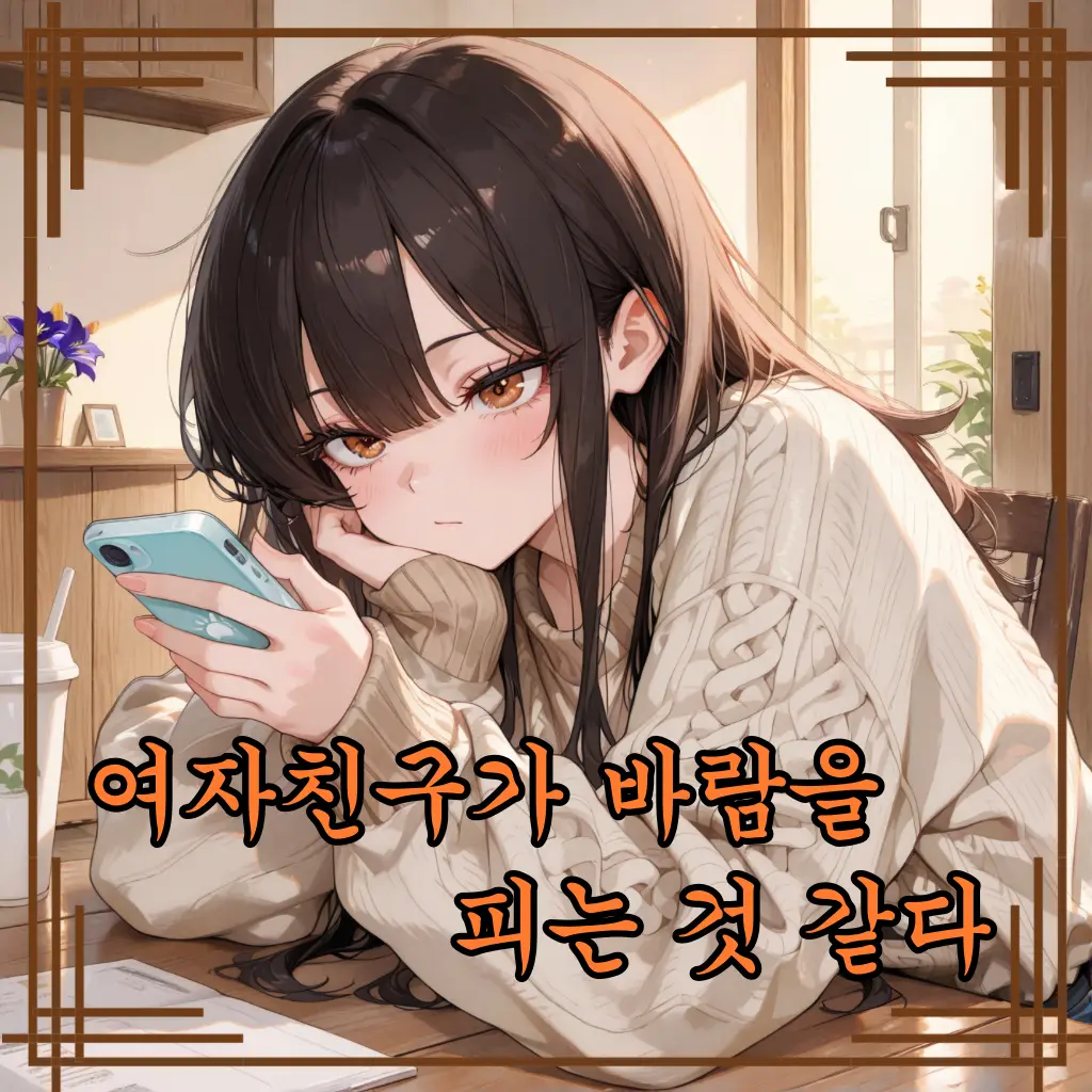 Navi-tie의 여자친구가 바람을 피는 것 같다