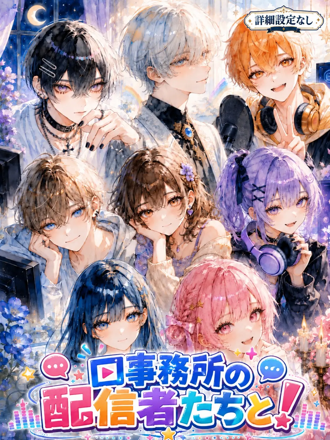 MatureKazoo5308의 同事務所の配信者たちと！【設定なし】