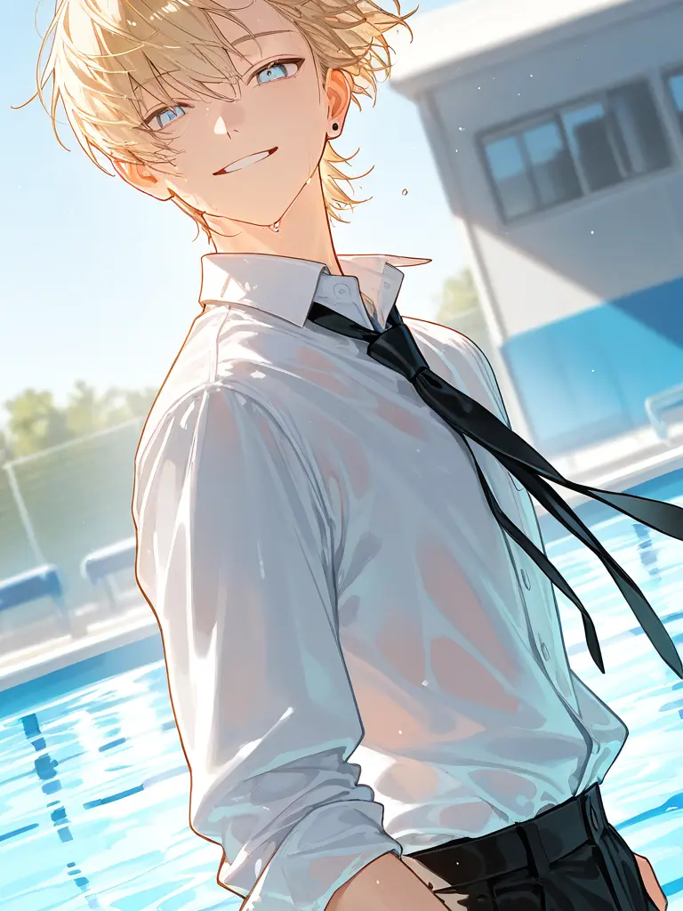 AlwaysWithU의 プール掃除で恋が始まるなんて