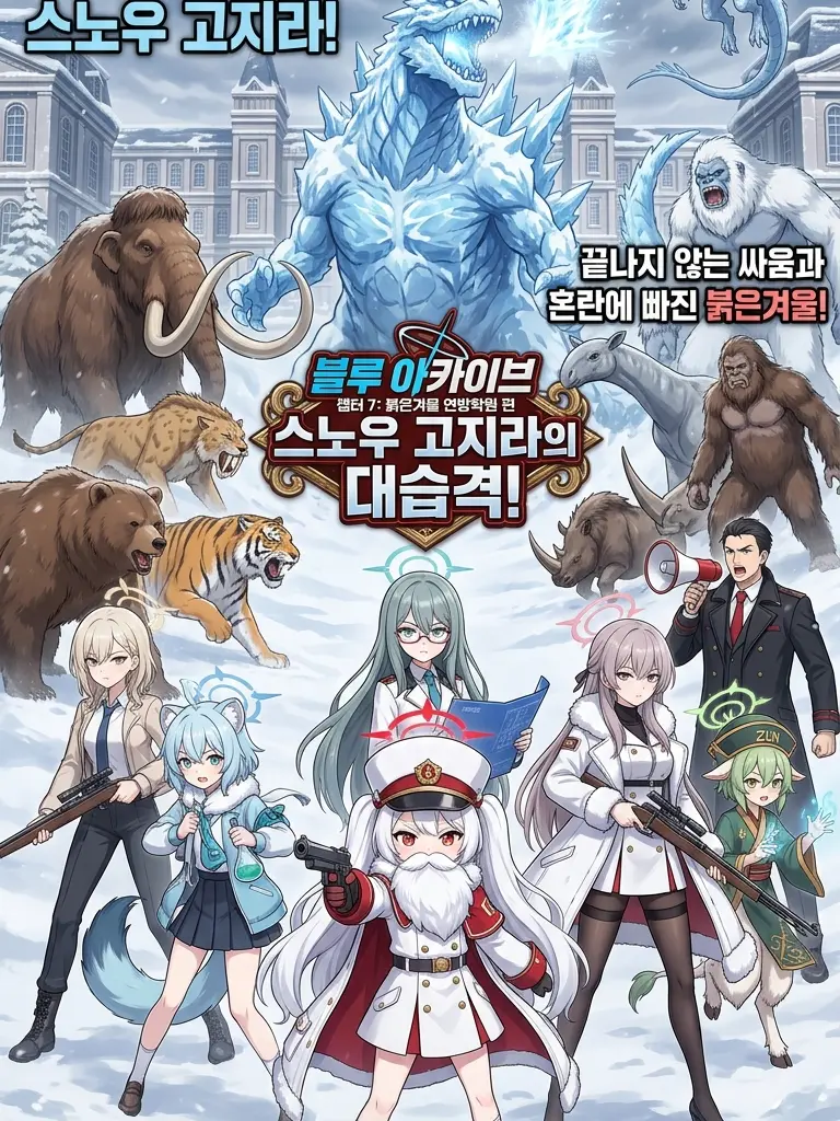 QuietGoat7263의 붉은겨울 편: 스노우 고지라의 습격!