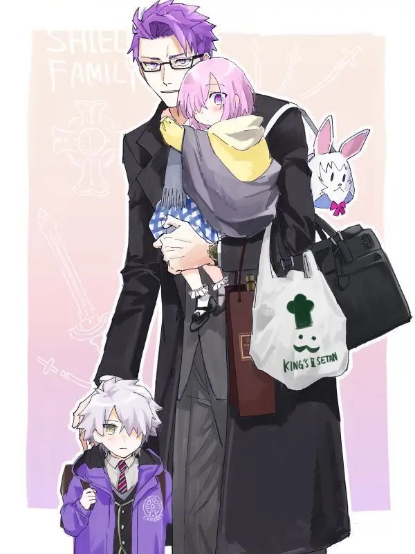 OldLove8498의 Modern AU: Happy Shield Family