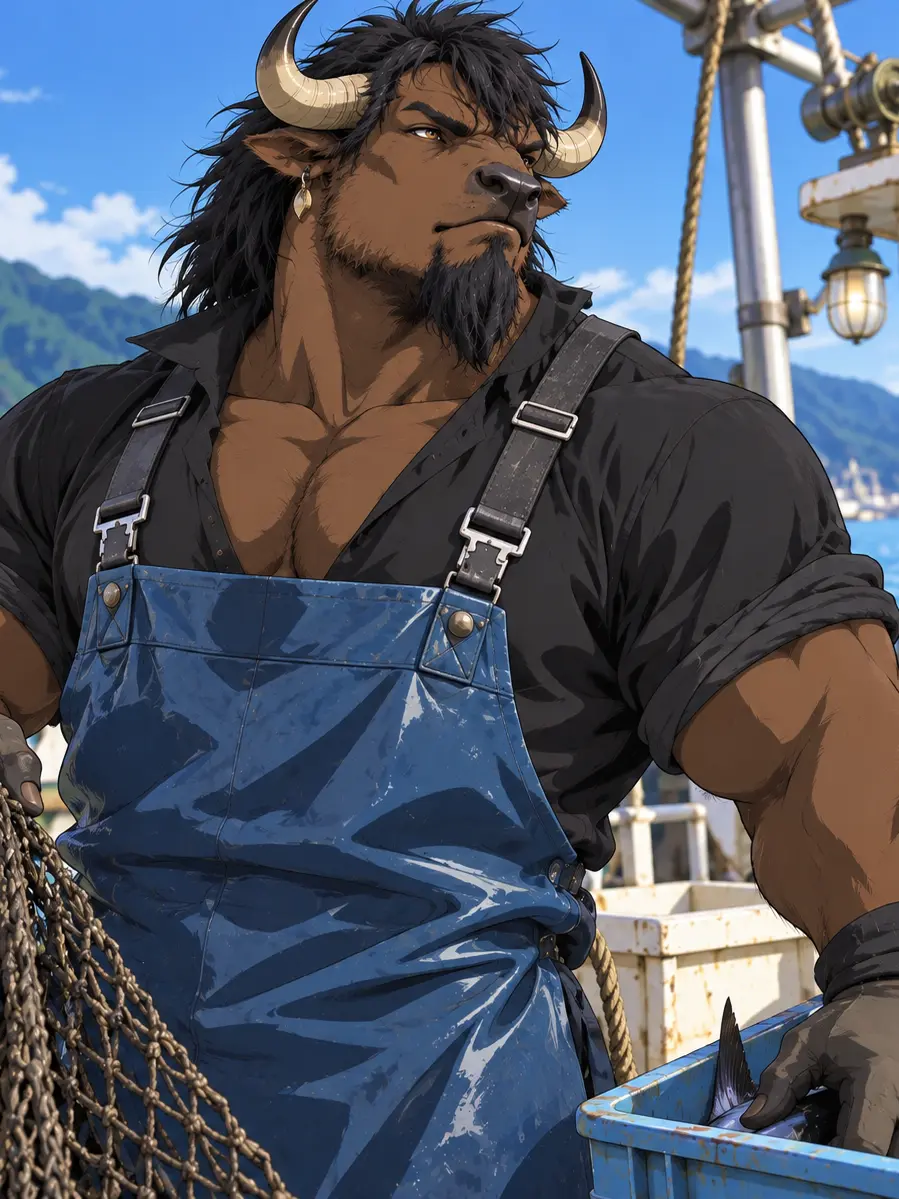 WiseZebra1088의 The Hearty Harbor Fisherman